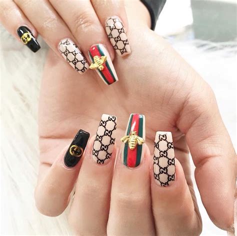 pinterest Gucci nails